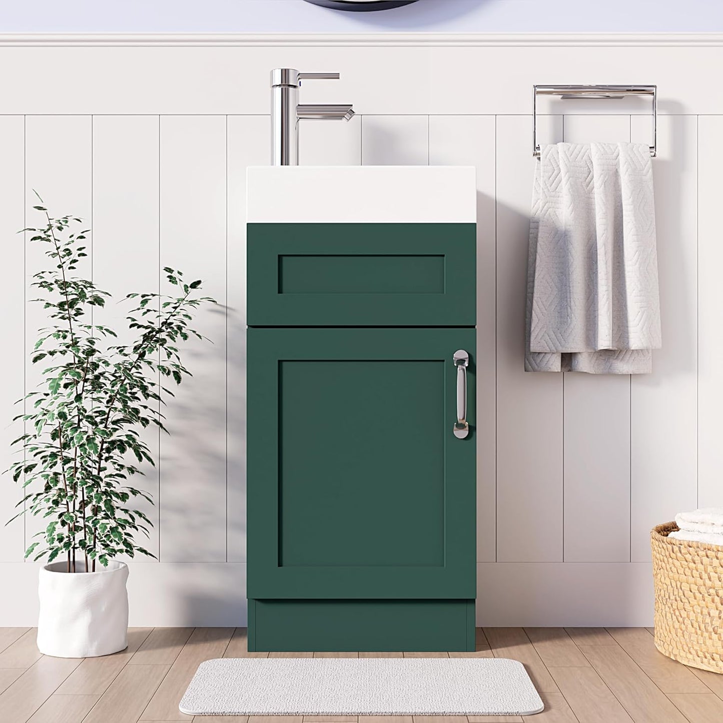 BELOFAY Crawley 400mm Floor Standing Bathroom Vanity Unit With Basin