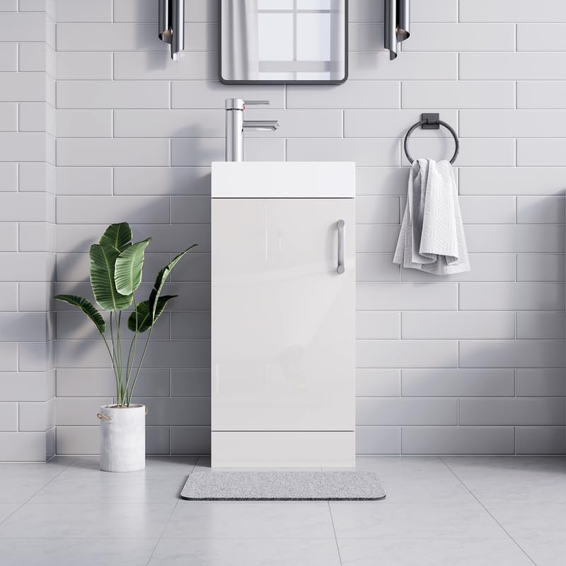 BELOFAY New York 400mm Floor Standing Bathroom Vanity Unit With Basin