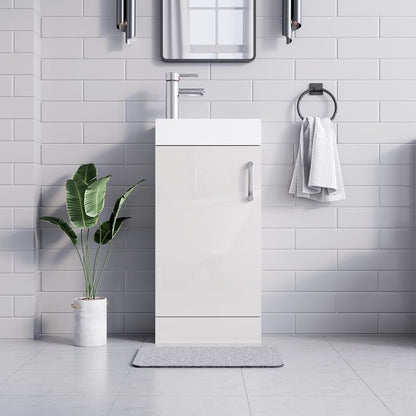 BELOFAY New York 400mm Floor Standing Bathroom Vanity Unit With Basin